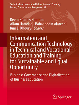 cover image of Information and Communication Technology in Technical and Vocational Education and Training for Sustainable and Equal Opportunity